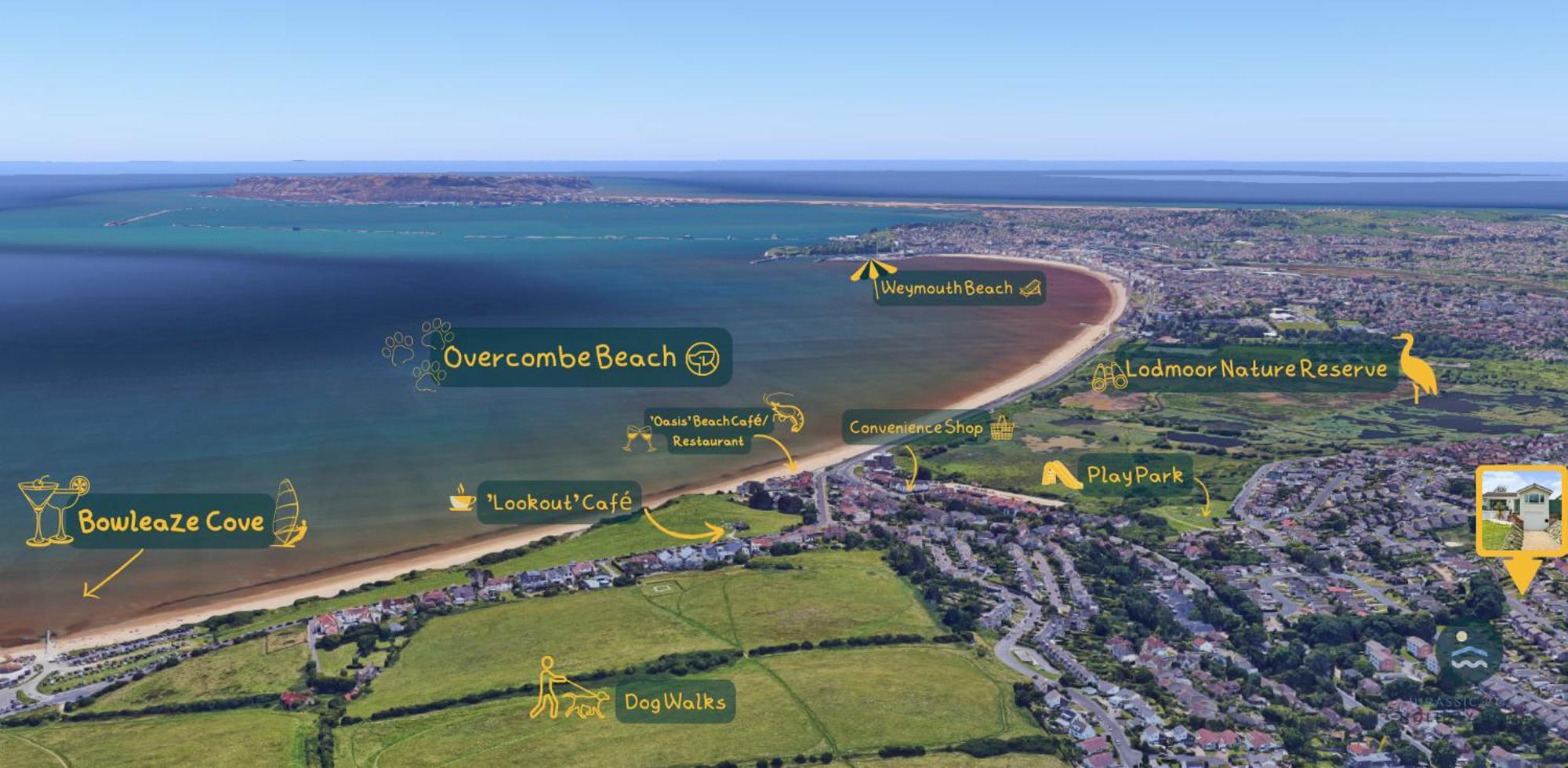 Overcombe Seafeathers - Luxury Holiday Home With Sea Views מראה חיצוני תמונה